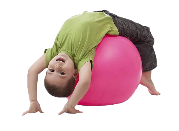 عکس یک پسر در حال انجام ورزش تی آر ایکس