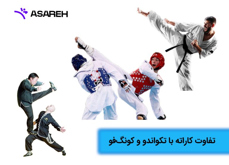 تفاوت کاراته و تکواندو و کونگ فو